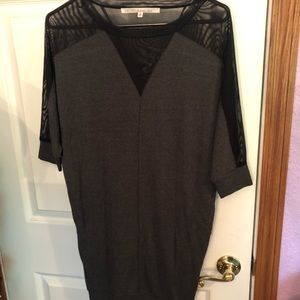 Grey and Black Mesh Dress!